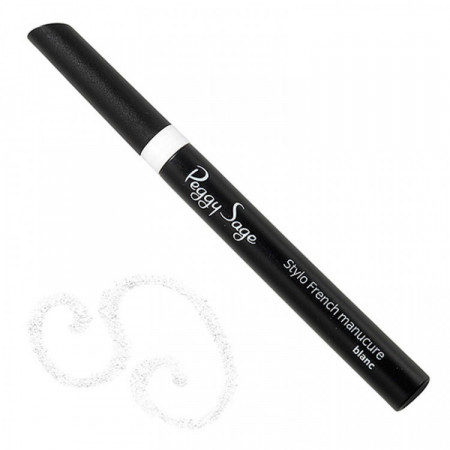 Stylo blanc french manucure
