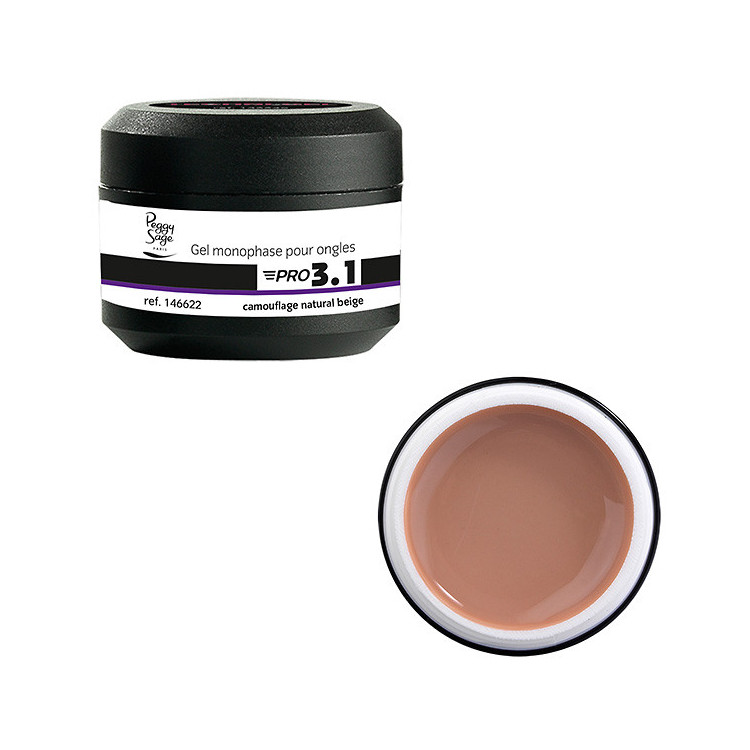 Gel de construction 3 en 1 Pro 3.1 Camouflage beige 15g