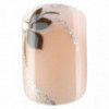 Faux ongles idyllic nails Set x24 Shiny flowers