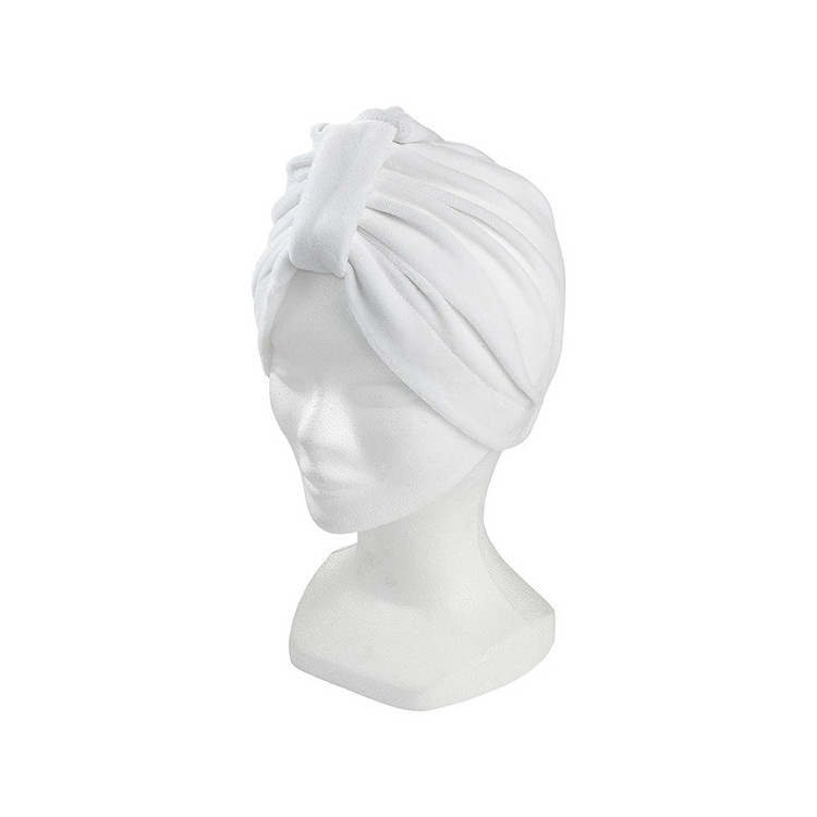 Bonnet turban Blanc