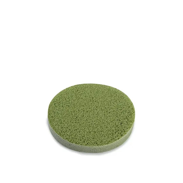 Eponge large soin corps Verte 13x2cm