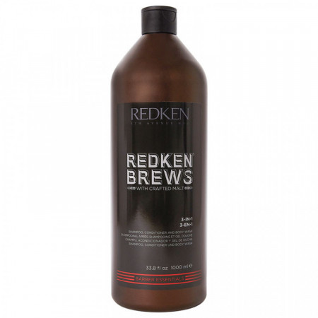 Shampooing 3-en-1 Redken Brews