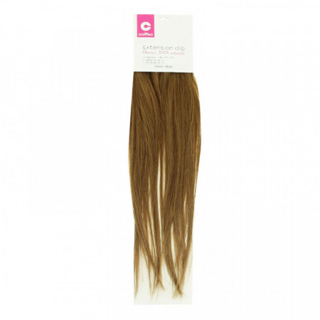 Bandeau extensions naturelles à clips Blond